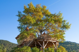 Les Cabanes du Chêne Rouvre à Saint Dié des Vosges