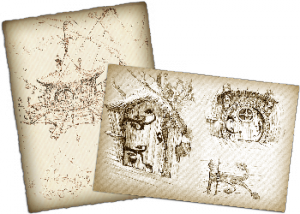 Dessins de Cabanes