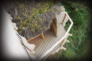 Cabane cocon vue de haut - Construction Abane