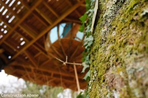 Chantier de construction de cabane