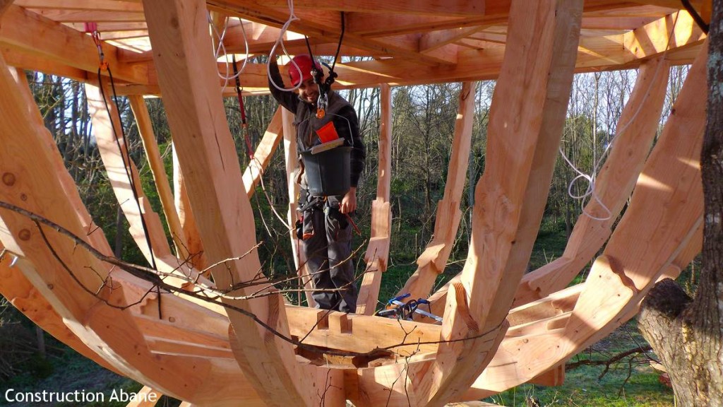 La "boulle" de la cabane du verger à la Batelière sur Loire