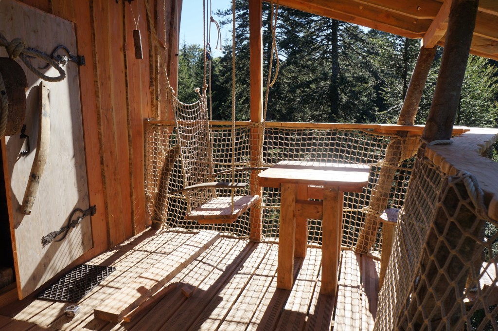 Terrasse à 13m de haut