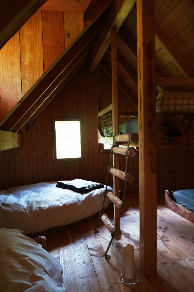 Etage - Cabane familiale dans les arbres - Cabane Meizou Mata
