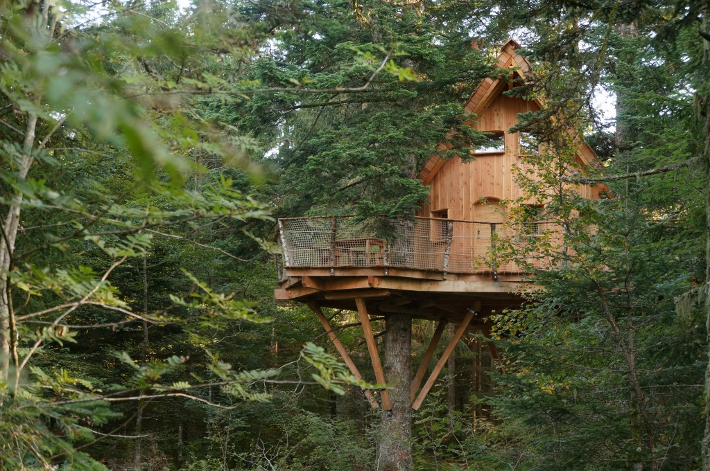 Cabane familiale dans les arbres - Cabane Meizou Mata