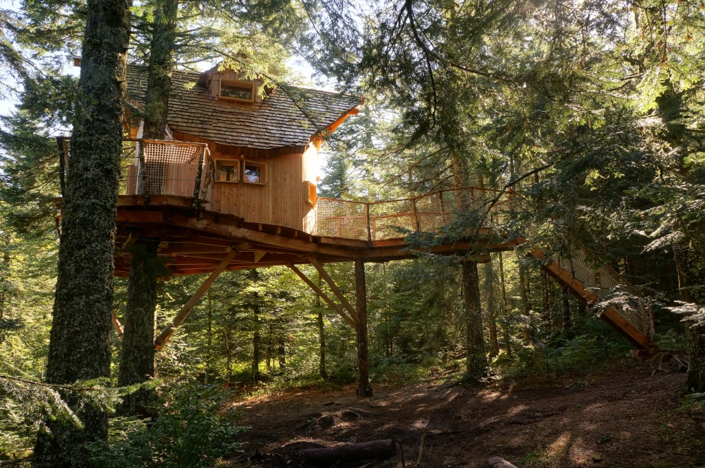 Cabane familiale dans les arbres - Cabane Meizou Mata