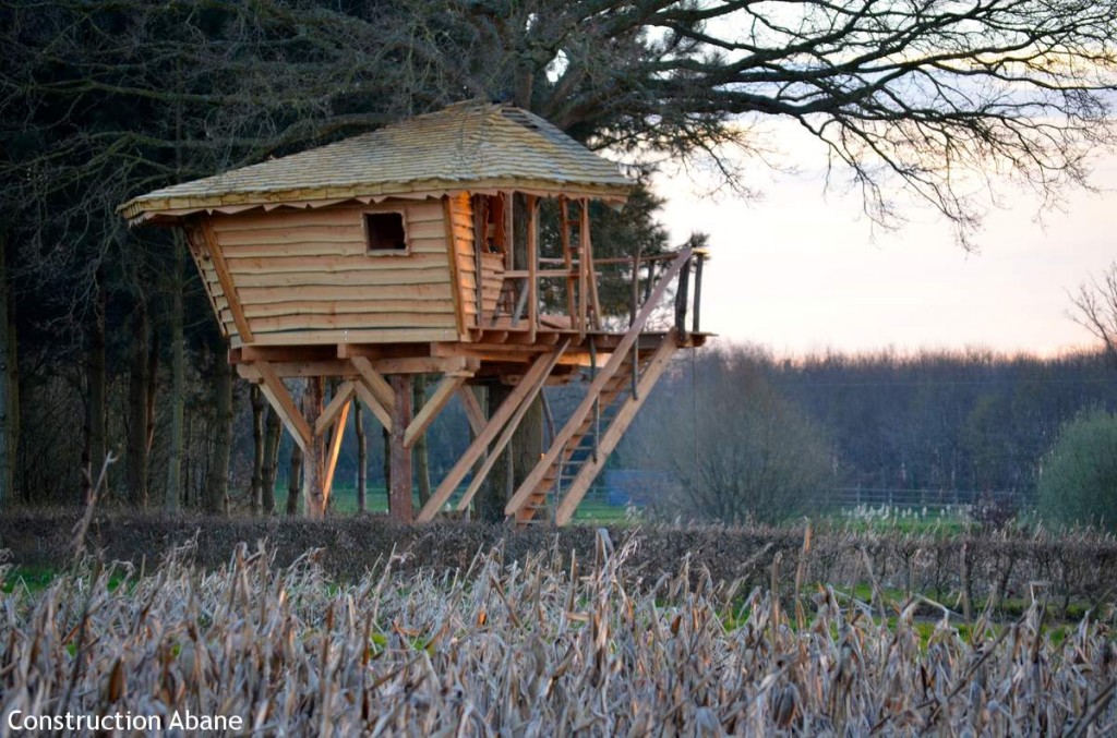Cabane à la Chouette Cabane en Mayenne
