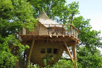 La cabane du verger à la Batelière sur Loire en Indre et Loire